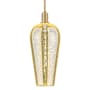 Innovations Lighting Chelsea 8" Wide Mini Pendant with Mercury Glass Shade Brushed Brass