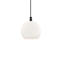 Innovations Lighting Athens 14" Wide Pendant Matte Black / Matte White