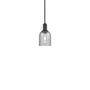 Innovations Lighting Caledonia 5" Wide Mini Pendant Matte Black / Charcoal