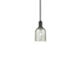 Innovations Lighting Caledonia 5" Wide Mini Pendant Matte Black / Mica