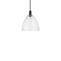 Innovations Lighting Bristol 12" Wide Pendant Matte Black / Seedy