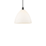 Innovations Lighting Bristol 16" Wide Pendant Matte Black / Matte White