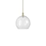 Innovations Lighting Athens 14" Wide Pendant Champagne Bronze / Clear