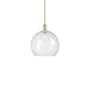 Innovations Lighting Athens 14" Wide Pendant Champagne Bronze / Seedy