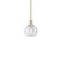 Innovations Lighting Athens 8" Wide Mini Pendant Champagne Bronze / Seedy
