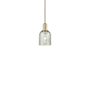 Innovations Lighting Caledonia 5" Wide Mini Pendant Champagne Bronze / Mica