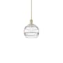 Innovations Lighting Rochester 10" Wide Mini Pendant Champagne Bronze / Clear