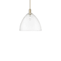 Innovations Lighting Bristol 16" Wide Pendant Champagne Bronze / Clear