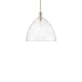 Innovations Lighting Bristol 16" Wide Pendant Champagne Bronze / Seedy