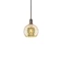Innovations Lighting Athens 8" Wide Mini Pendant Oil Rubbed Bronze / Mercury