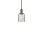 Innovations Lighting Caledonia 5" Wide Mini Pendant Oil Rubbed Bronze / Mica