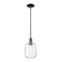 Innovations Lighting Preston 7" Wide Mini Pendant Oil Rubbed Bronze / Clear