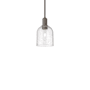 Innovations Lighting Bella 6" Wide Mini Pendant Oil Rubbed Bronze / Seedy