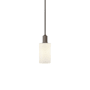 Innovations Lighting Clymer 5" Wide Mini Pendant Oil Rubbed Bronze / Matte White