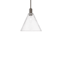 Innovations Lighting Berkshire Glass 12" Wide Pendant Oil Rubbed Bronze / Clear