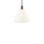 Innovations Lighting Bristol 12" Wide Pendant Oil Rubbed Bronze / Matte White
