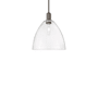 Innovations Lighting Bristol 12" Wide Pendant Oil Rubbed Bronze / Clear