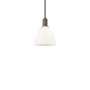 Innovations Lighting Bristol 8" Wide Mini Pendant Oil Rubbed Bronze / Matte White