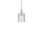 Innovations Lighting Cobbleskill 5" Wide Mini Pendant Polished Chrome / Clear