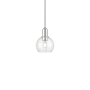 Innovations Lighting Athens 6" Wide Mini Pendant Polished Chrome / Clear