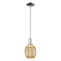 Innovations Lighting Preston 6" Wide Mini Pendant Polished Chrome / Mercury