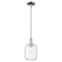 Innovations Lighting Preston 7" Wide Mini Pendant Polished Chrome / Clear