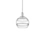 Innovations Lighting Rochester 10" Wide Mini Pendant Polished Chrome / Clear