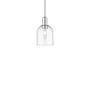 Innovations Lighting Bella 6" Wide Mini Pendant Polished Chrome / Clear
