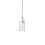 Innovations Lighting Clymer 5" Wide Mini Pendant Polished Chrome / Seedy