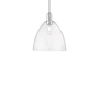 Innovations Lighting Bristol 12" Wide Pendant Polished Chrome / Clear