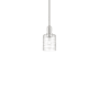 Innovations Lighting Cobbleskill 5" Wide Mini Pendant Polished Nickel / Deco Swirl