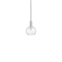 Innovations Lighting Athens 6" Wide Mini Pendant Polished Nickel / Seedy