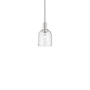 Innovations Lighting Bella 6" Wide Mini Pendant Polished Nickel / Seedy