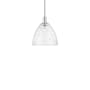 Innovations Lighting Bristol 12" Wide Pendant Polished Nickel / Seedy