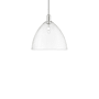 Innovations Lighting Bristol 16" Wide Pendant Polished Nickel / Clear