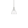 Innovations Lighting Bristol 8" Wide Mini Pendant Polished Nickel / Seedy