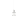 Innovations Lighting Athens 6" Wide Mini Pendant Brushed Satin Nickel / Clear