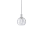 Innovations Lighting Athens 8" Wide Mini Pendant Brushed Satin Nickel / Seedy