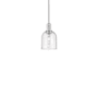 Innovations Lighting Bella 6" Wide Mini Pendant Brushed Satin Nickel / Seedy