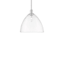 Innovations Lighting Bristol 16" Wide Pendant Brushed Satin Nickel / Clear
