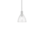 Innovations Lighting Bristol 8" Wide Mini Pendant Brushed Satin Nickel / Seedy