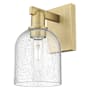 Innovations Lighting Bella 12" Tall Wall Sconce Brushed Brass / Seedy