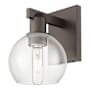 Innovations Lighting Athens 10" Tall Wall Sconce Oil Rubbed Bronze / Clear