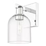 Innovations Lighting Bella 12" Tall Wall Sconce Polished Chrome / Clear