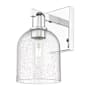 Innovations Lighting Bella 12" Tall Wall Sconce Polished Chrome / Seedy