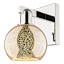 Innovations Lighting Athens 10" Tall Wall Sconce Polished Nickel / Mercury