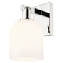Innovations Lighting Bella 12" Tall Wall Sconce Polished Nickel / White