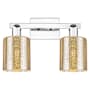 Innovations Lighting Cobbleskill 2 Light 16" Wide Vanity Light Polished Chrome / Mercury