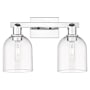 Innovations Lighting Bella 2 Light 17" Wide Vanity Light Polished Chrome / Clear