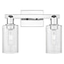 Innovations Lighting Clymer 2 Light 15" Wide Vanity Light Polished Chrome / Seedy